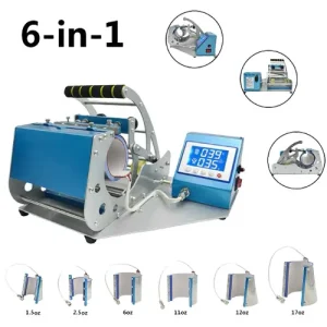 Mug Heat Press | Star-Mug 6 IN 1